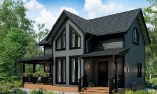 Проекты каркасных домов с террасой от 3707 рублей | Строй-Чсв