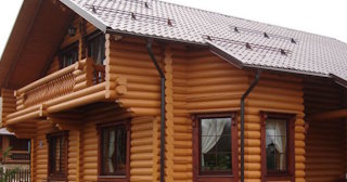 Строительство дома из оцилиндрованного бревна в чусовом - от 137683 рублей