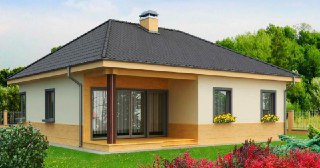 Строительство одноэтажных домов Чусовой цена от 24360 руб. м2